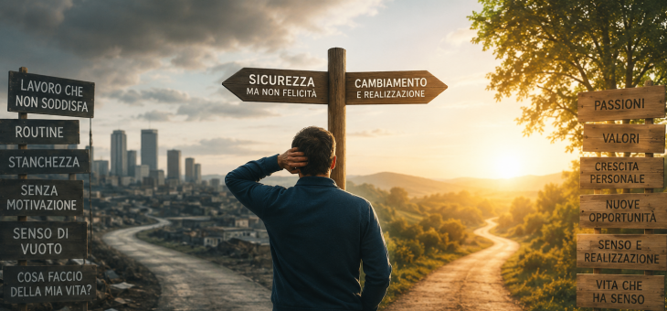 A 40 anni senza una direzione nella vita: un fenomeno sempre più comune