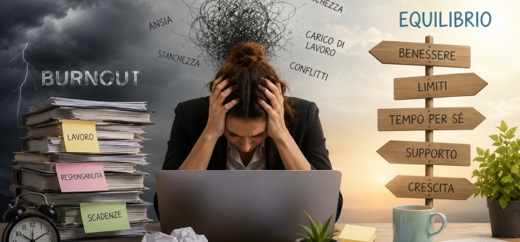 Stress e burnout da lavoro: come riconoscerli e uscirne
